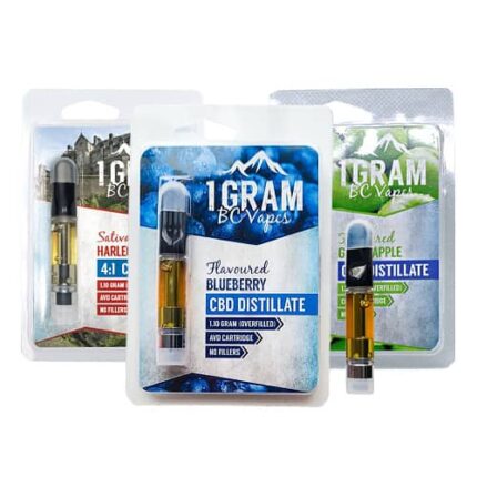 Buy BC Vape THC Distillate Vape Cartridges